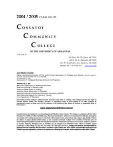 CCCUA[removed]Catalog/Student Handbook