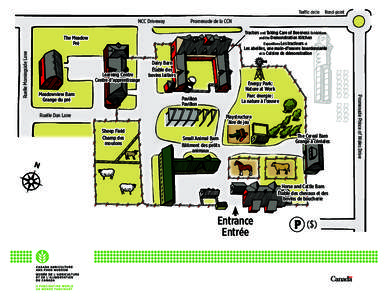 Traffic circle  NCC Driveway Promenade de la CCN Tractors and Taking Care of Beesness Exhibitions