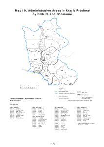 Geography / Chhloung District / Preaek Prasab District / Kratié District / Snuol District / Sambour / Memot District / Kratié Province / Geography of Cambodia / Geography of Asia