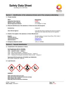 Safety Data Sheet According to ECSection 1: Identification of the substance/mixture and of the company/undertaking 1.1 Product identifier Name: