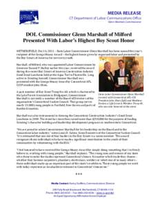 Microsoft Word[removed]DOL Commissioner Receives Scouting Honor.doc