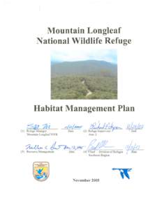 Mountain Longleaf National Wildlife Refuge[removed]Habitat Management Plan f