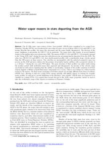 Astronomy & Astrophysics A&A 388, 252–[removed]DOI: [removed]:[removed]