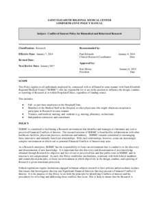 Health / National Institutes of Health / Design of experiments / Pharmacology / Pharmaceutical industry / Conflict of interest / Institutional review board / Institutional Animal Care and Use Committee / Clinical research coordinator / Research / Science / Clinical research