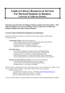 Ph.D Guide to Library Resources 2010