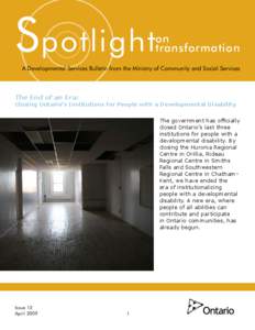 Spotlight on Transformation - April[removed]PDF