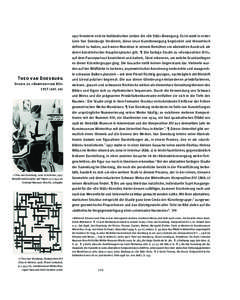 1917 formierte sich im holländischen Leiden die «De Stijl»-Bewegung. Es ist wohl in erster Linie Van Doesburgs Verdienst, diese neue Kunstbewegung begründet und theoretisch definiert zu haben, auch wenn Mondrian in seinem Bemühen um abstrakten Ausdruck als