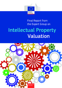 Final Report from the Expert Group on Intellectual Property Valuation