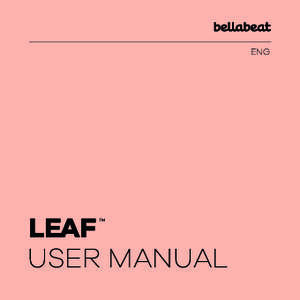 ENG  USER MANUAL This section contains important information about the operation of your device. It also contains information