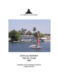 ANNUAL REPORT   FISCAL YEAR 2009