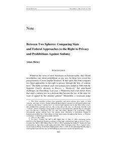 Ethics / Bowers v. Hardwick / Privacy / Sodomy law / Griswold v. Connecticut / Eisenstadt v. Baird / Expectation of privacy / Internet privacy / Sodomy / Privacy law / Law / Case law