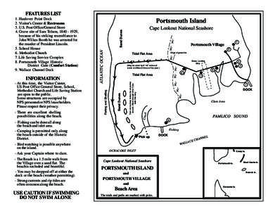 Geography of the United States / Portsmouth /  North Carolina / Cape Lookout National Seashore / Ocracoke Inlet / Portsmouth / Pamlico Sound / Dune / Ocracoke /  North Carolina / Core Banks /  North Carolina / Geography of North Carolina / Outer Banks / North Carolina