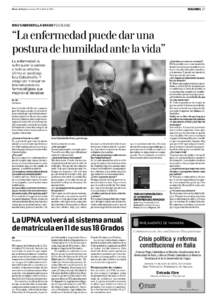 NAVARRA 27  Diario de Navarra Jueves, 10 de abril de 2014 IOSU CABODEVILLA ERASO PSICÓLOGO