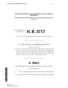 F:\JMW\FS02\DEPINS\H3717.SUS  H.L.C. SUSPEND THE RULES AND PASS THE BILL, H.R. 3717, WITH AN AMENDMENT