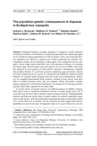 Population genetics / Genetic genealogy / Classical genetics / DNA / Recent African origin of modern humans / Isolation by distance / Genetic equilibrium / Haplotype / Microsatellite / Genetic distance / Mitochondrial DNA / Mitochondrial Eve