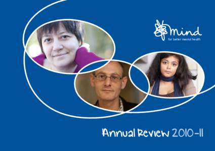 for better mental health  Annual Review Patron