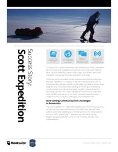 Success Story:  Scott Expedition Shared daily multimedia in