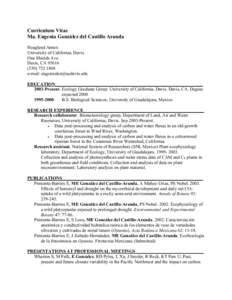 Microsoft Word - GonzalezdelCastillo,Eugenia_CVJuly07.doc