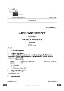 [removed]EURÓPAI PARLAMENT Jogi Bizottság  JURI(2010)0118_1