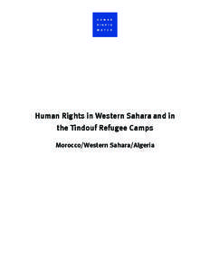Sahrawi Arab Democratic Republic / Politics of the Sahrawi Arab Democratic Republic / Sahrawi refugee camps / Sahrawi people / Polisario Front / Tindouf / Mohamed Abdelaziz / Foreign relations of the Sahrawi Arab Democratic Republic / Africa / Western Sahara / Human rights in Western Sahara