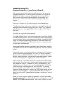 Parenting / Special education / Maternal and Child Health Bureau / Individuals with Disabilities Education Act / Education / Disability / Childhood