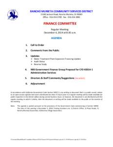 Microsoft Word - Finance agenda[removed]doc
