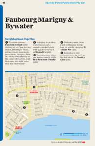 ©Lonely Planet Publications Pty Ltd  86 Faubourg Marigny & Bywater