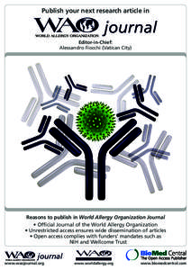 Fiocchi Munizioni / BioMed Central / Academic publishing / Publishing / Allergy / World Allergy Organization