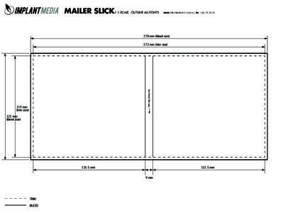 MAILER SLICK1:1 SCALE - OUTLINE ALL FONTS  EMAIL: [removed] PH: [removed] mm (bleed size) 272 mm (trim size)