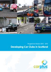 Programme ReviewDeveloping Car Clubs in Scotland S