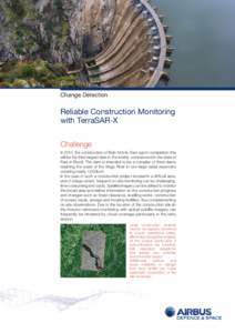 Case Study Change Detection Reliable Construction Monitoring with TerraSAR-X Challenge