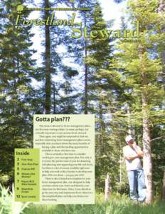 California Forest Stewardship Program  Forestland Steward Winter 2012