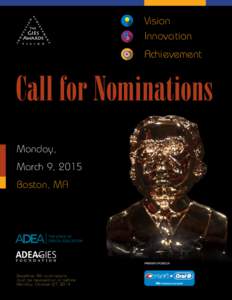 Vision Innovation Achievement Call for Nominations Monday,