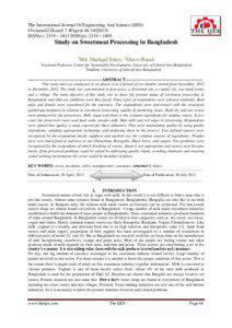 The International Journal Of Engineering And Science (IJES) ||Volume||2 ||Issue|| 7 ||Pages|| 46-54||2013|| ISSN(e): 2319 – 1813 ISSN(p): 2319 – 1805