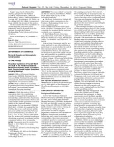 Federal Register / Vol. 77, No[removed]Friday, December 21, [removed]Proposed Rules Copies may also be obtained by sending a request to the Federal Aviation Administration, Office of Rulemaking, ARM–1, 800 Independence Av