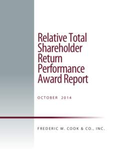 Top 250 Relative Total Shareholder Return Award Report