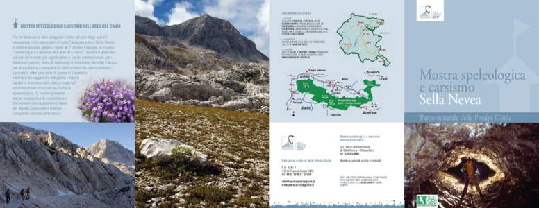 PARCO NATURALE PREALPI GIULIE  come arrivare a sella nevea