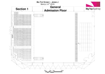 BIG TOP SYDNEY – JESSIE J TH MARCH[removed]General Admission Floor