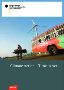 Climate Action – Time to Act  1 Climate Action – Time to Act