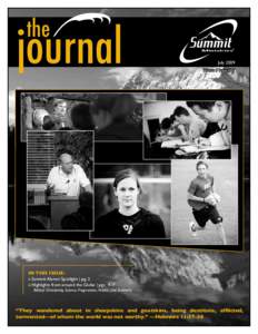 the  journal July 2009 Volume 9 Issue #07