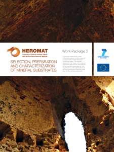 Work Package 3  SELECTION, PREPARATION AND CHARACTERIZATION OF MINERAL SUBSTRATES