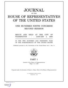 [removed]Journal of the House of Representatives - Covers