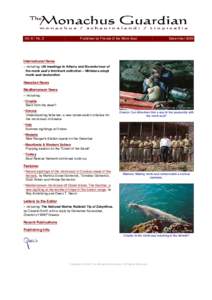 Vol. 8 / No. 2  Published by Friends of the Monk Seal December 2005