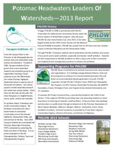 Geography of the United States / Environmental engineering / Sustainable gardening / Water conservation / Rain garden / Bioretention / Cacapon River / Stormwater / Mill Creek / Environment / Water pollution / Chesapeake Bay Watershed