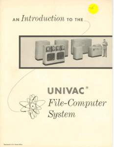 An Introduction to the Univac File-Computer System, 1951