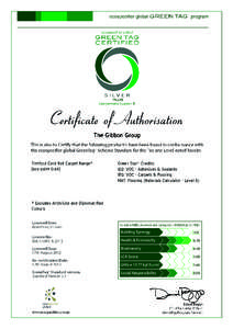 Product certification / Professional certification / Global Organic Textile Standard / Certification mark / Standards / Evaluation / Quality