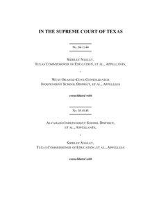 Shiner Independent School District / Houston Independent School District / Santa Maria Independent School District / Dallas Independent School District / Douglass Independent School District / Martinsville Independent School District / Montague Independent School District / Timpson Independent School District / Sierra Blanca Independent School District / Education in Texas / Texas / State governments of the United States