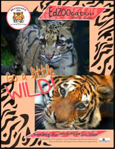 Page 1  The Brandywine Zoo is managed as a part of Wilmington State Parks by the Division of Parks and Recreation, with support from the Delaware Zoological Society  Education Department T Tours: [removed]*208  Tra