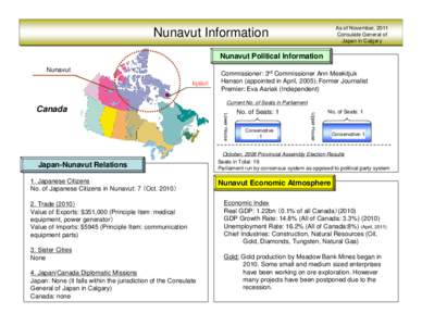 Microsoft PowerPoint - Nunavut Info.ppt