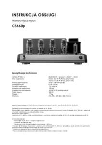 Leben Hi-Fi Stereo Company NoNishi-Koya, Amagasaki city, Hyogo pref, Japan TELFAXMożliwość wyboru lamp końcowych - KT-66 lub 6CA7 (EL34) Przełączając dwa selektory 